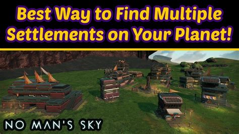 how to find settlements nms